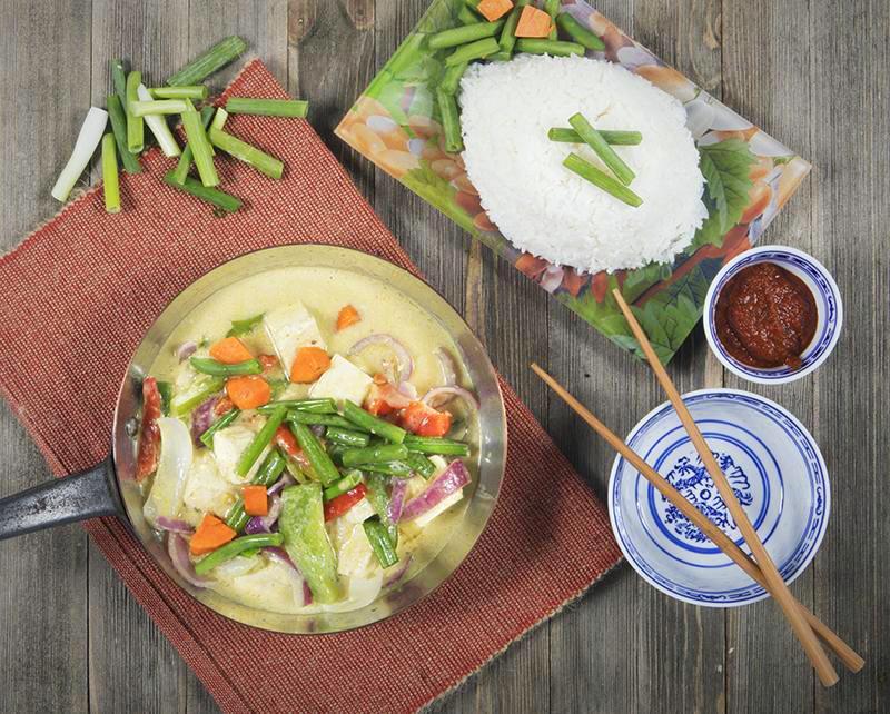 Thai Vegetable Green Curry - Chefnbox